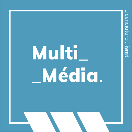 Logo do curso de Multimédia do ISMT